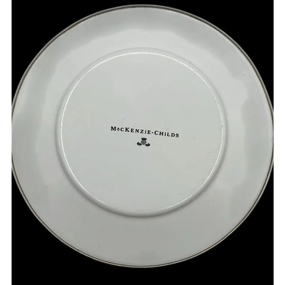MacKenzie Childs Spring Chicken Plate 8